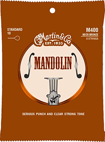 Martin Mandolin 80/20 Bronze 10-34 M400 Loop-End (10-34) - Ilgrandebazar