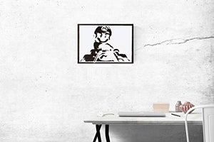 Poster Mario Kart Handmade Graffiti Street Art - Artwork