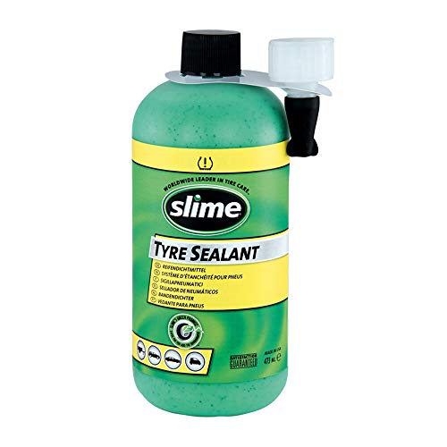 Sigillante Pneumatici Slime - Antiforatura, 473ml, Per Auto E Scooter