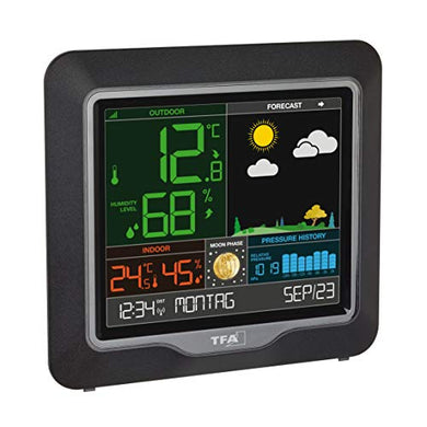 TFA Dostmann Season 35.1150.01 - Stazione Meteo Radio con sensore Esterno,... - Ilgrandebazar