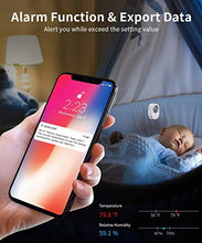 Carica l&#39;immagine nel visualizzatore di Gallery, Govee Monitor di umidità Temperatura, WiFi Digitale Igrometro Termometro...