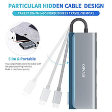 Carica l&#39;immagine nel visualizzatore di Gallery, VaKo Hub USB C 4K Adattatore HDMI 7 Porte con 3 3.0, Lettore di...