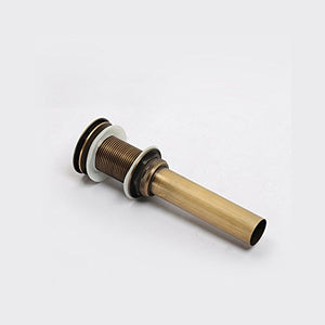 KUNGYO Lavello senza scanalatura Rubinetto Push Pop Up Antique Brass - Ilgrandebazar