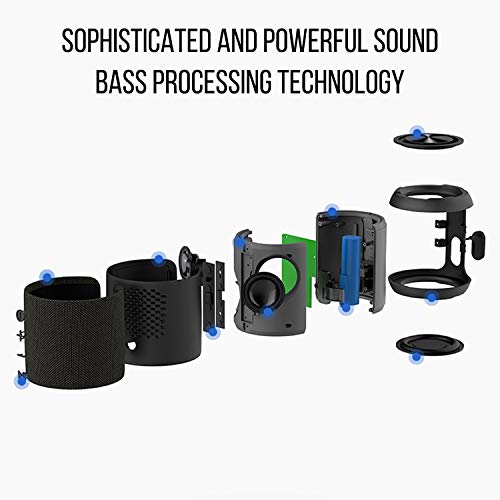 MINI CASSA BLUETOOTH VIVAVOCE MINICASSA SPEAKER ALTOPARLANTE CON LUCE - Foto 4