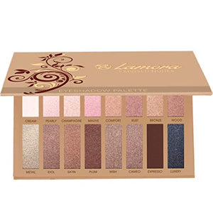 Palette Ombretti Trucchi Make Up Occhi - 16 Colori Nudo Satinati Nude Exposed - Ilgrandebazar
