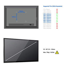 Carica l&#39;immagine nel visualizzatore di Gallery, deleyCON MK-W-2 – Universal Staffa a Muro per TV - Hasta 75 kg- Inclinación - Ilgrandebazar