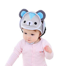 Carica l&#39;immagine nel visualizzatore di Gallery, Kobwa Baby caschetto di sicurezza regolabile casco tappo cute protettiva Gray - Ilgrandebazar