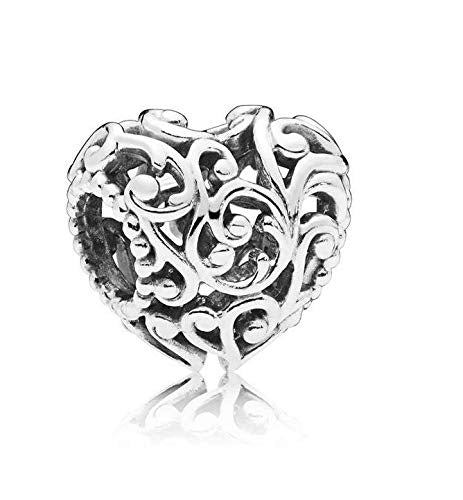 Pandora 797672 Bead Charm Donna, Cuore, Argento - Ilgrandebazar