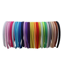Carica l'immagine nel visualizzatore di Gallery, Candygirl 20 Pezzi 10 mm Bambina/ Ragazze Fascia per Capelli in Raso... - Ilgrandebazar