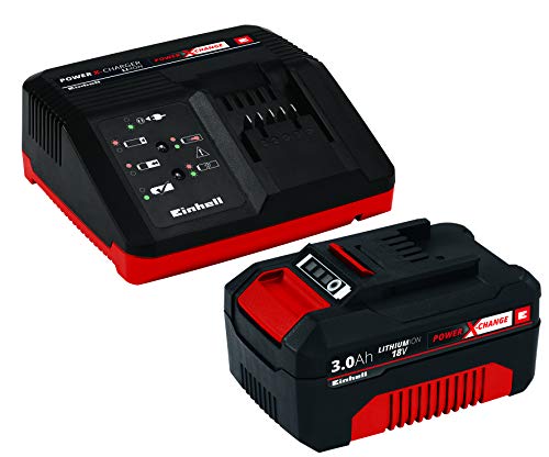 Einhell 4512041 Starter Kit Batteria e Caricabatterie Power 3000 mAh Li-Ion - Ilgrandebazar