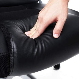 SONGMICS Sedia da UfficioStabile, Resistente, 73 x 70 x 122 cm, Nero - Ilgrandebazar