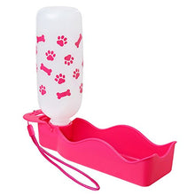 Carica l&#39;immagine nel visualizzatore di Gallery, Anpetbest Dispenser d&#39;Acqua per Cani distributore acqua 11 oz(325ML), Rosa