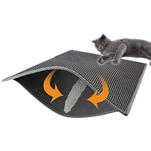 Carica l'immagine nel visualizzatore di Gallery, FXxswey Doppio Strato Tappetino Lettiera per Gatto, Pieghevole a 40*50cm