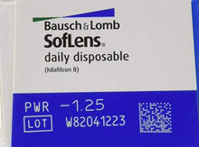 Carica l&#39;immagine nel visualizzatore di Gallery, Bausch&amp;Lomb Soflens Daily disposable 30 lenti a contatto giornaliere (-1.25) - Ilgrandebazar