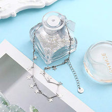 Carica l&#39;immagine nel visualizzatore di Gallery, Fenical Collana girocollo di colore argento con catena choker donne boho... - Ilgrandebazar