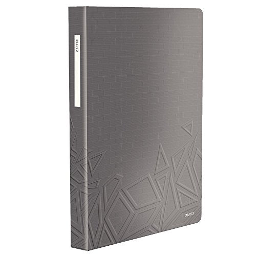 LEITZ Urban Chic Portalistino in PP 100 buste - F.to 100 buste, Grigio scuro - Ilgrandebazar