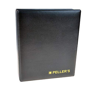 PELLER'S Album per cartoncini, 60 Tasche oblò Monete. 10 Fogli,... - Ilgrandebazar