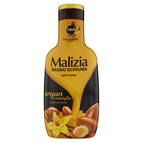 Malizia Bagno Schiuma con Argan e Vaniglia - 1 l - Ilgrandebazar