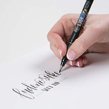 Carica l'immagine nel visualizzatore di Gallery, Tombow WS-BS Marker Calligrafico Weiche Spitze, Nero
