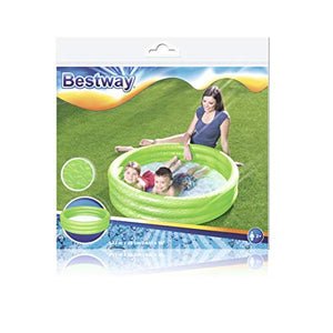 Bestway 51025 - Piscina Tinta Unita a 3 122 x 122 x 25 cm, Multicolore
