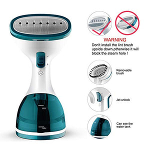 homeasy Ferro da Stiro Verticale, 260ml Stiratrice a Vapore Portatile per Blu - Ilgrandebazar