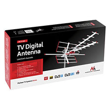 Carica l&#39;immagine nel visualizzatore di Gallery, Maclean MCTV-855 antenna esterna TV tetto DVB-T DVB-T2 Full Passive - Ilgrandebazar
