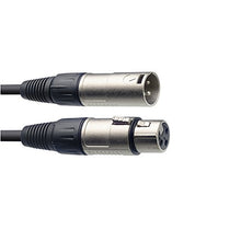Carica l&#39;immagine nel visualizzatore di Gallery, Stagg Cavo di Alta Qualita XLRf to XLRm Plug Microphone, 6m, Nero - Ilgrandebazar