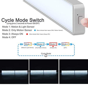 Luce a LED portatile, Sensore di Movimento, Wireless 78leds(argento) - Ilgrandebazar