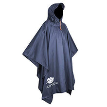 Carica l&#39;immagine nel visualizzatore di Gallery, Anyoo Pioggia Impermeabile con Poncho Riutilizzabile Leggero Portatile... - Ilgrandebazar
