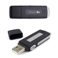 Carica l&#39;immagine nel visualizzatore di Gallery, SMARTEX | Mini Registratore Vocale 8GB / 150 ore USB Audio - microfono Spia...