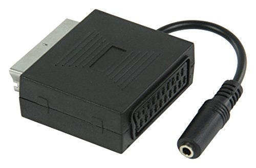Valueline VLVP31930B02 Adattatore, SCART Maschio / Femmina +Audio 3.5 mm - Ilgrandebazar