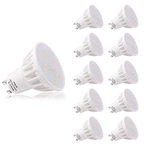 Lampadine LED GU10 6W 4000K Bianco Naturale 500LM Colore Bianco naturale