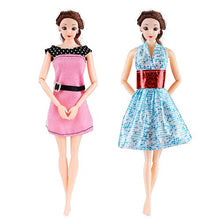 Carica l'immagine nel visualizzatore di Gallery, AiteFeir Abiti Barbie 20 Articoli Inclusi 10 Pezzi Moda Casual 20 articoli