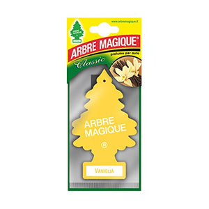 Tavola 3334012 Arbre Magique Deodoranti per Auto, Vaniglia, Giallo/Bianco,... - Ilgrandebazar