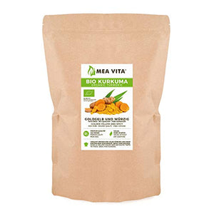 Meavita Ingo Steyer Kg Curcuma Biologica Macinata, Polvere di Radice - 1