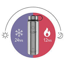 Carica l'immagine nel visualizzatore di Gallery, Bottiglia Acqua Termica Inox Active Flask + 680ml, Acciaio classico | 680ml
