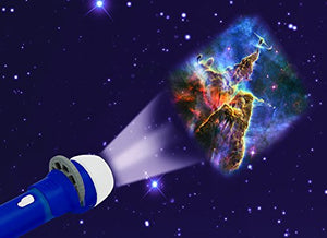 Brainstorm Toys, Torcia con proiettore Spaziale Space Torch, Gioco educativo - Ilgrandebazar