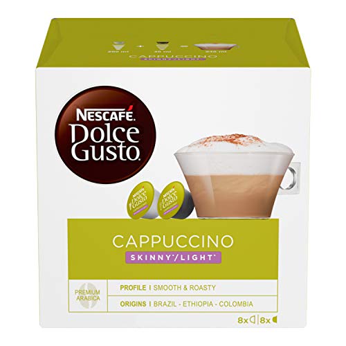Nescafé Dolce Gusto Cappuccino Light, 3 Confezioni da 16 Capsule (48 Capsule)