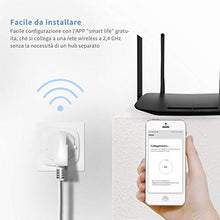Carica l&#39;immagine nel visualizzatore di Gallery, ANOOPSYCHE Presa Wifi Intelligente Smart Plug la Gestione Globale dei 1 pack - Ilgrandebazar