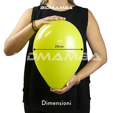 Carica l&#39;immagine nel visualizzatore di Gallery, BidMamba 100 Palloncini Compleanno Decorazioni Feste Happy Birthday Addobbi per Feste di Compleanno Bambina Bambini Matrimonio Baby Shower Decorazioni Compleanno Gonfiabili con Bombola Elio