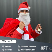 Carica l'immagine nel visualizzatore di Gallery, Costume da Babbo Natale 6 in 1 - Costume da Babbo Natale per Natale - Costume da Babbo Natale - Uomo/Adulti