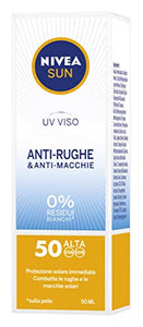 Nivea Sun UV Viso Crema Solare Anti-Rughe & Anti-Macchie FP50, 50 ml - Ilgrandebazar