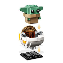 Carica l&#39;immagine nel visualizzatore di Gallery, LEGO 75317 , Star Wars Il Mandaloriano e il Bambino, Modellini da Costruire di Brickheadz con &#39;Baby Yoda&#39;, Set con Personaggi da Collezione, Idee Regalo da 10 anni in su
