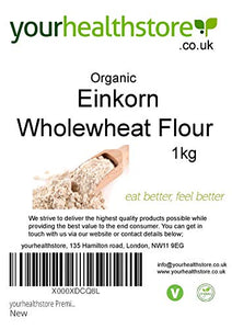 yourhealthstore Premium Einkorn Farina di grano integrale, 1 kg