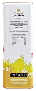 5 litri - Olio extravergine di oliva BIOLOGICO monovarietale LECCINO...