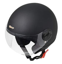 Carica l&#39;immagine nel visualizzatore di Gallery, Casco demi jet SKA-P 1WH WOLLI Nero gommato, M