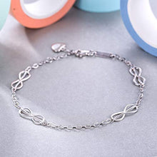 Carica l&#39;immagine nel visualizzatore di Gallery, 925 sterline d&#39;argento Infinity Love Bracciale - Billie Bijoux Donne Simbolo... - Ilgrandebazar