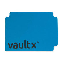 Carica l'immagine nel visualizzatore di Gallery, Vault X ® Porta Mazzo e 150 Bustine Nere per Carte - Formato Grande per 120+ Carte Imbustate - Senza PVC (Blu)