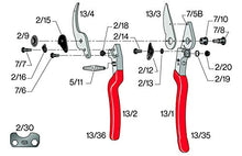 Carica l&#39;immagine nel visualizzatore di Gallery, FELCO 6996013 Forbici per Potatura - Ilgrandebazar