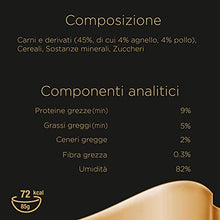 Carica l'immagine nel visualizzatore di Gallery, Sheba Selezione in Salsa con Gustoso Agnello e Pollo 85 g - Cibo per Gatto -...